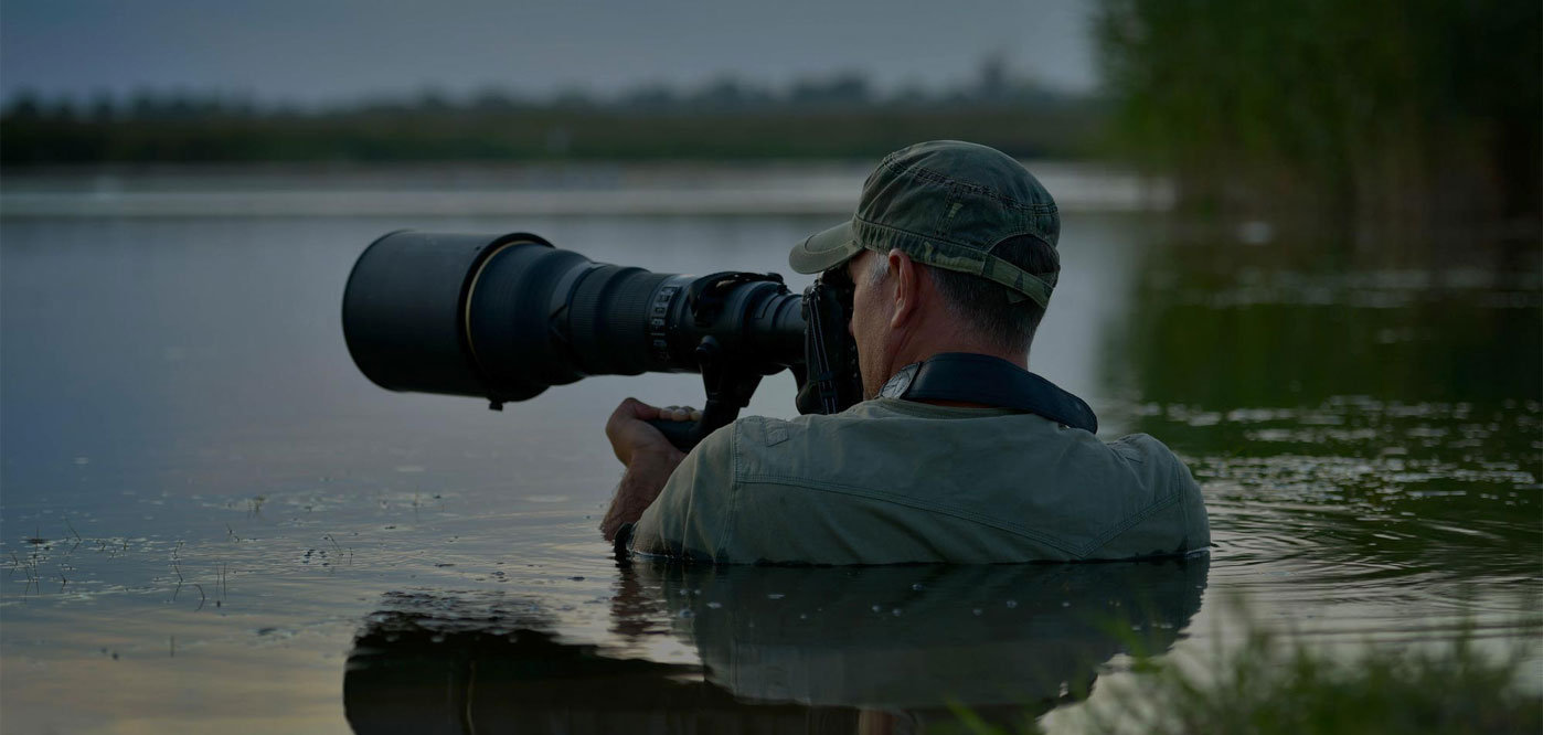 Photographer in Water